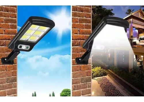 Luz Solar Farola Impermeable Solar Al Aire Libre Grande