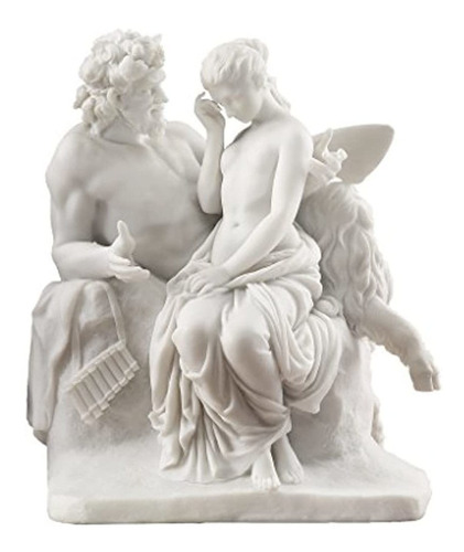 Design Toscano Pan Comforts Psyche Estatua De Replica Grieg