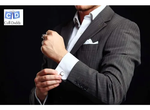 Cuff-daddy Gemelos Masonicos En Chapa De Oro - Hecho En Con