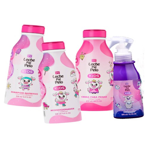 Kit Leche Pal Pelo Kids Niña - mL a $68