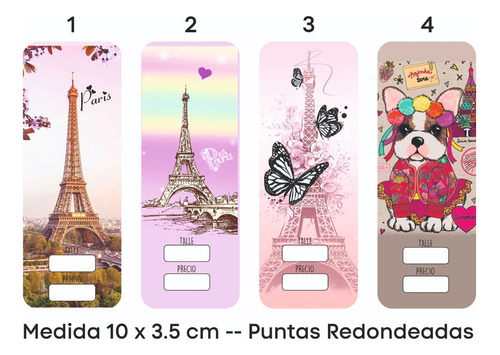 Etiquetas Para Ropa Colgantes Genéricas Hang Tags Pack X 100