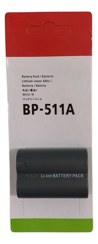 Ba-teria Bp-511a Compativel Para Cameras Canon Eos 20d 30d