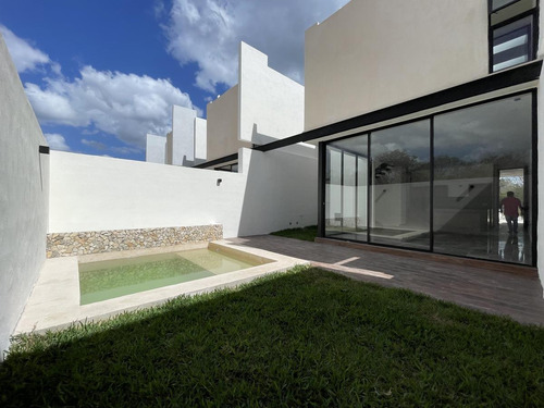 Imagen 11 de 30 de Casa En Renta En Mérida Con 3 Recámaras Con Piscina Y Automatizada - Temozón Norte