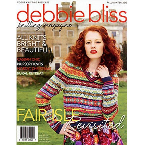 Debbie Bliss Knitting Revista Descenso Invierno 2010 11