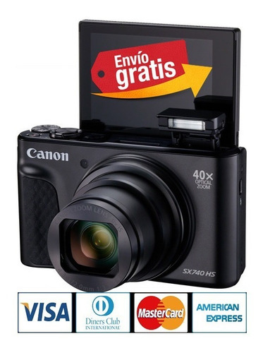 Camara Canon Sx740 Compacta 4k Wifi - 40x Zoom 20,3mpx Hdmi