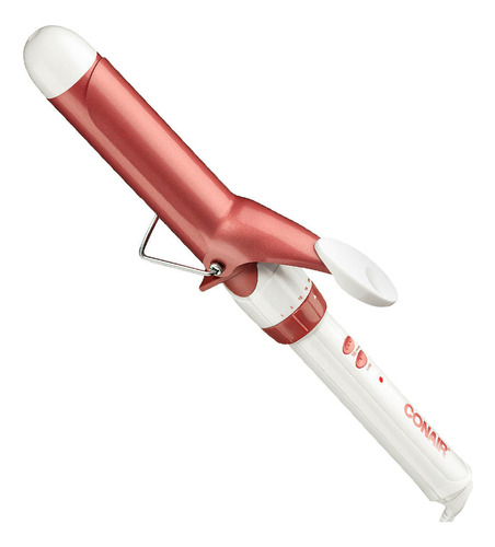 Modelador De Cachos Conair Double Ceramic Cor Branco Bivolt