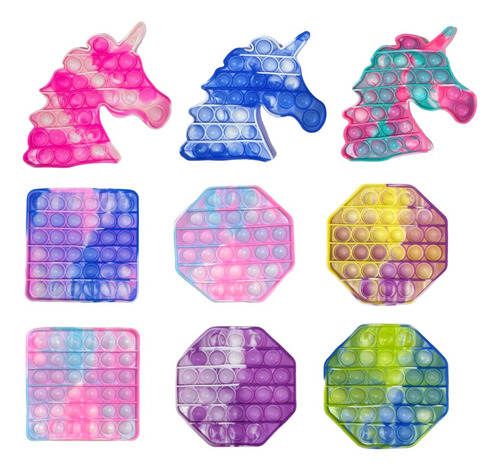 Kit Com 60 Peças Pop It Atacado Pop It Fidget Atacado
