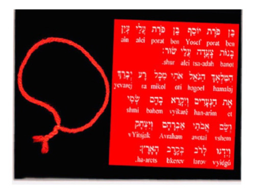 4 Pulseras De Hilo Rojo Lana 100% Virgen Kabbalah Prote