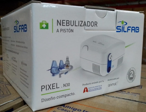 Imagen 2 de 2 de Nebulizador Con Compresor A Pistón Adultos Y Niños *calidad*