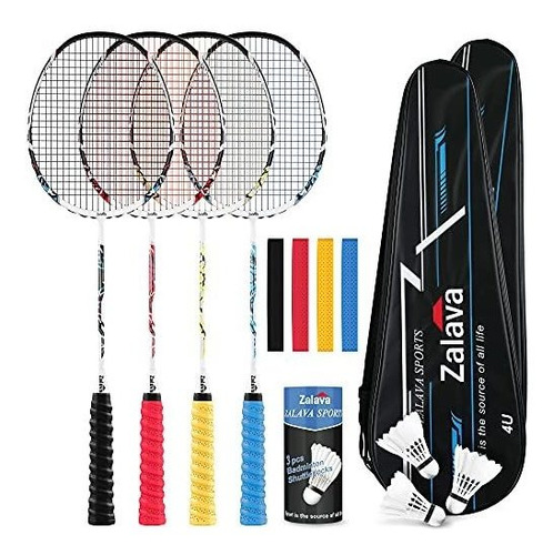 Set De Bádminton - Professional Badminton Rackets Lightweigh