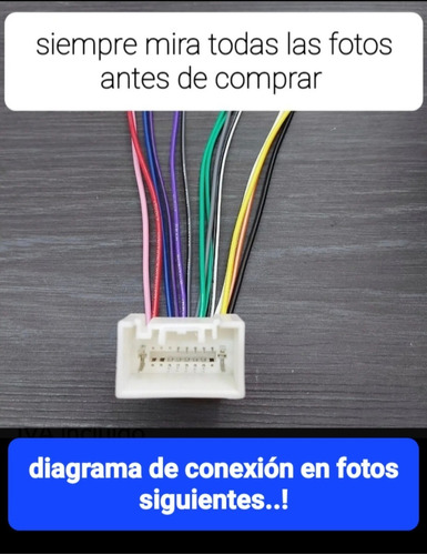 Arnes Para Conectar Estereo Asx Mitsubishi Años 2014 Y 2015