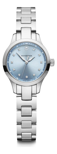 Reloj Victorinox Alliance Mujer Acero Piedras 100mts 241916