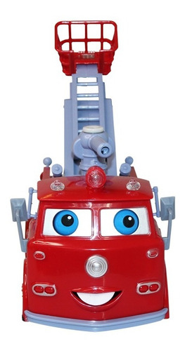 Imagen 2 de 4 de Camion De Bomberos Burbujero Musica Sonido Luz Para Niños