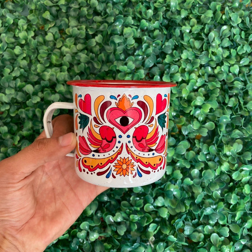 Taza Peltre  Tenango México D10