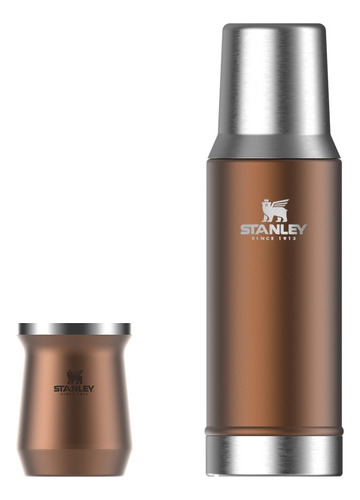 Termo Stanley System Combo System De Acero Inoxidable 800ml Maple