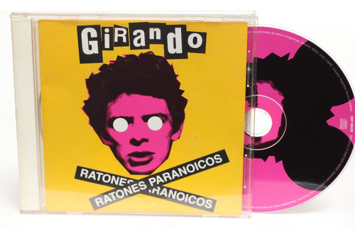 Cd Ratones Paranoicos Girando 2003 1ra. Edición