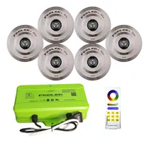 Comprar Luces Piscina Pileta Pooled 6 Luces+trafo+remoto Hidropilar