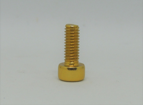 Pro Bolt Tornillo De Aluminio M4x10mm Dorado