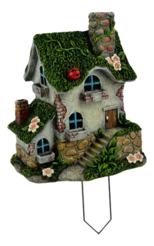 Estaca De Jardín Moss Cottage, Decoración De Jardín,