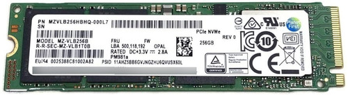 Imagen 1 de 2 de Disco Duro Solido De 256gb M2