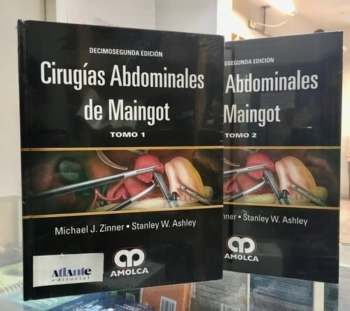 Libro - Cirugías Abdominales De Maingot 12 Ed. 2 Tomos