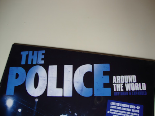 La policía - LP + DVD - La policía - La vuelta al mundo (restaurada y ampliada) - Importado, Lacrado-