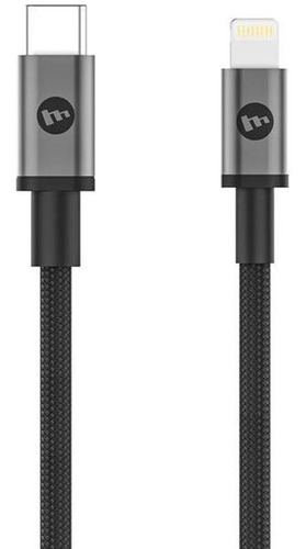 Imagen 3 de 8 de Cable Mophie Lightning Usb C iPhone 13 Mini/ 12 Mini *1m Blk
