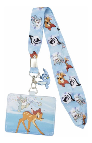 Porta Credencial Loungelfy Bambi Disney Original