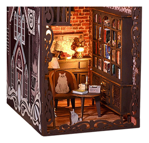 Kits De Libros Diy, Rompecabezas De Madera 3d Con Luz,