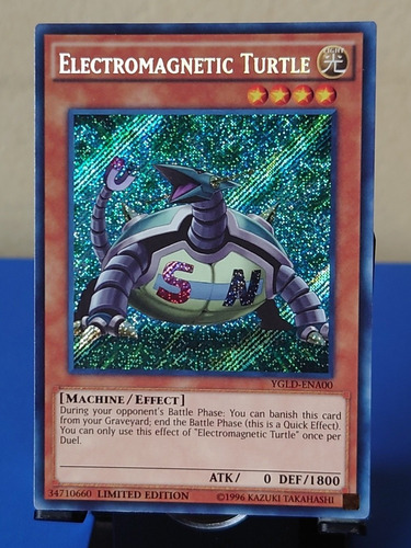 Electromagnetic Turtle (ygld-ena00) Cartas Yugioh