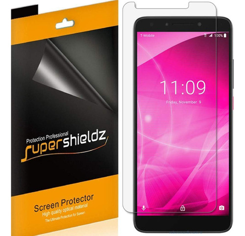 Supershieldz (6 Unidades) Disenado Para T-mobile (revvl 2 Pl