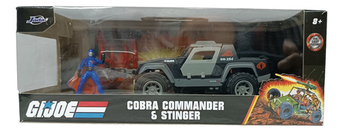 Auto A Escala 1/32, Cobra Comander & Stinger, G. I Joe, Jada