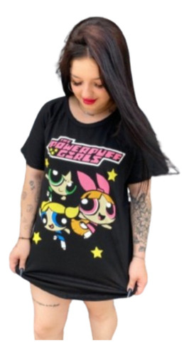 Remera Remeron Chicas Superpoderosas Manga Corta Mujer Anime