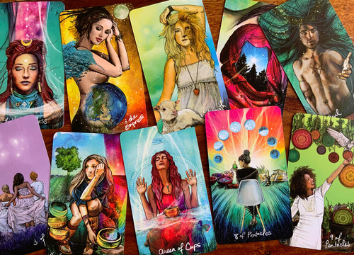 Tarot The Light Seer's Para Imprimir Guía En Español-rider W