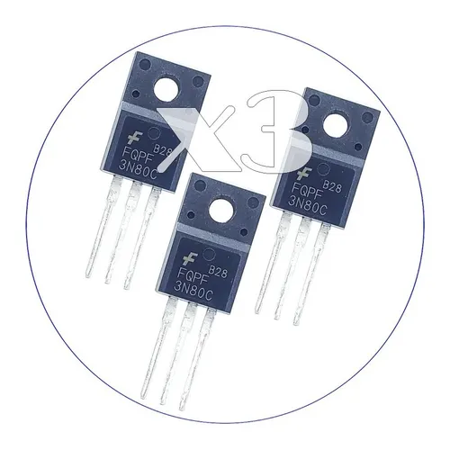 comprar Set X 3 Fqpf 3n80c 3n80 Fqpf3n80c Mosfet Canal N 800v