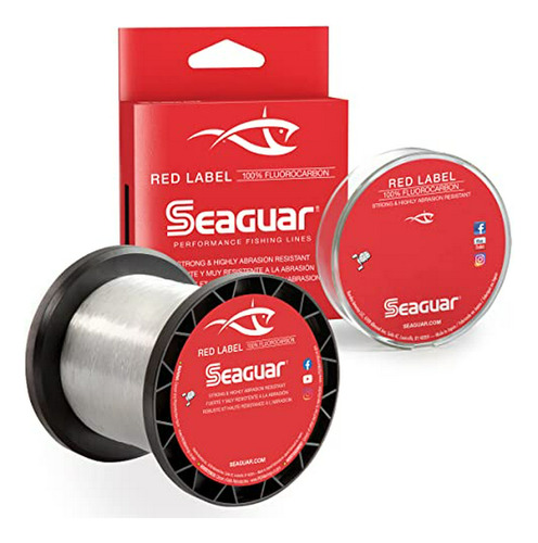 Seaguar Red Label Fluorocarbono 1000 Yardas De La Línea Salm