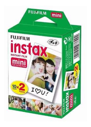 Rollo Fujifilm Pack 20 Fotos Instax Mini 9 Mini 8 Oficial