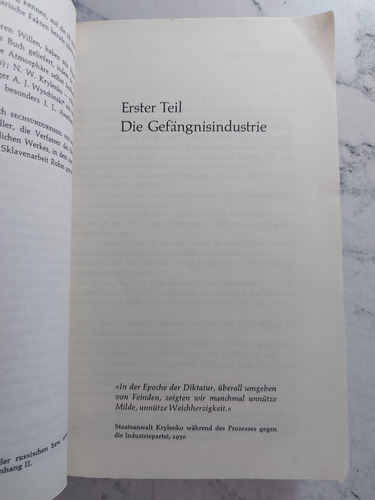 Der Archipel Gulag. Alexander Solschenizyn. Ian1381 (Usado)