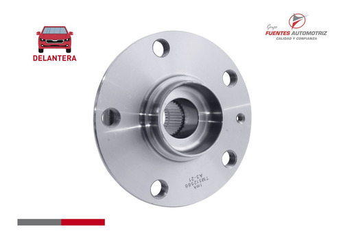 Par 2 Maza Rueda Delant Pil Cop Vw Golf 2015-2017 C/abs