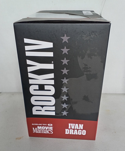 Figura Ivan Drago Rocky Iv De Movie Maniacs Mcfarlane Toys (Usado)