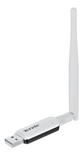 Imagen 1 de 9 de Adaptador Red Usb Tenda U1 Inalambrico 300mbps Bagc