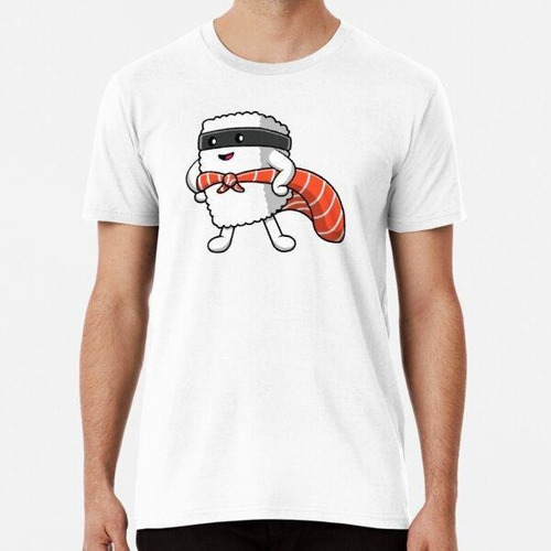 Remera Vigilante De Sushi Algodon Premium