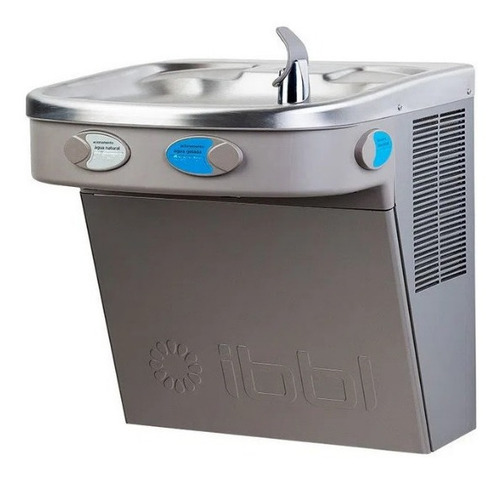 Bebedouro de água IBBL PDF 100 1.2L prateado