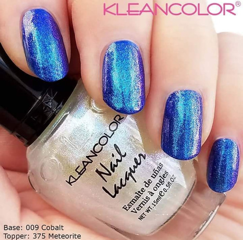 Esmalte De Uñas Kleancolor Nail Lacquer Holographic 6 Pz.