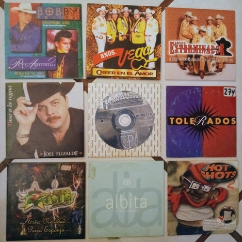 Cd's Promo Jose Jose Angeles Azules Imanol Luis Fonsi Otros (Usado)