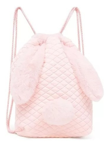 Imagem 2 de 2 de Conjunto Infantil Bunny Blusa Short Com Mochila Kukiê 29588