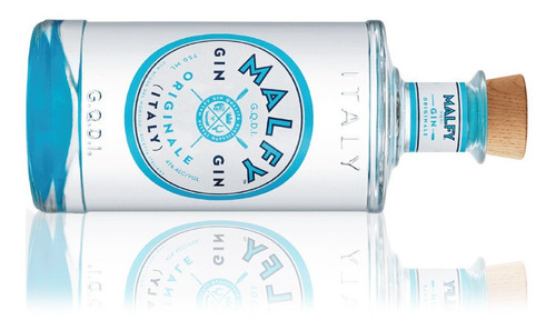 Imagen 2 de 3 de Ginebra Originale 750 Ml Italiana 41% Alcohol Malfy