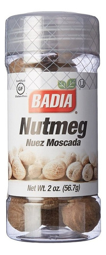 Nuez Moscada X 56,7 Gr Badia - Especias Premium Sin Tacc