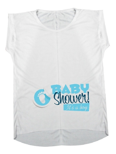 Remera Baby Shower Nene Niño Varon Embarazada Ideal Panzona