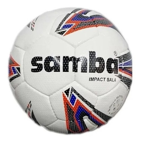 Imagen 1 de 1 de Pelota Futsal Samba Impact Sala N4 Cosida A Mano Asfl70